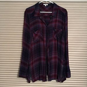 Button down flannel